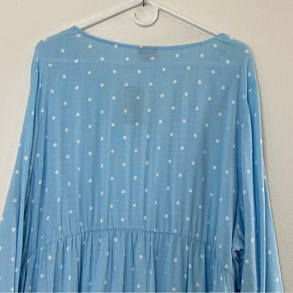 Torrid Lenny Long Sleeve Voluminous Skater Dress - 4 - Picture 10 of 16